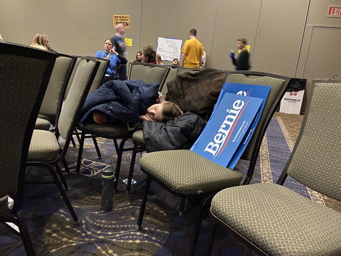 Long day at the Waterfront Convention Center